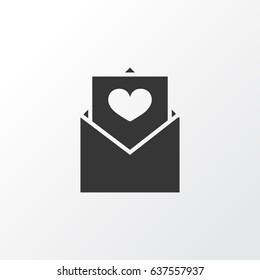 Envelope Icon Symbol. Premium Quality Isolated Letter Element In Trendy Style.