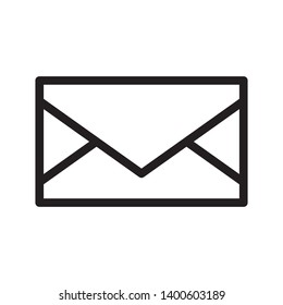 envelope icon symbol sign, vector, eps 10