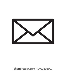 envelope icon symbol sign, vector, eps 10