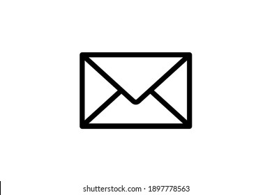 Envelope icon symbol simple design