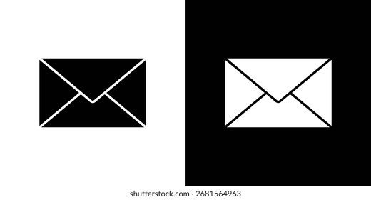 Envelope icon symbol for templates, web design and infographics