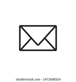 envelope icon symbol vector template