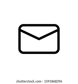 Envelope icon template. Vector illustration 