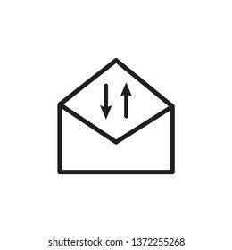 envelope icon trendy
