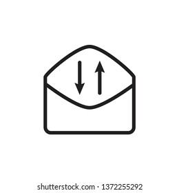 envelope icon trendy