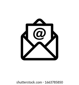 Envelope Icon In Trendy  Design Vector Eps 10