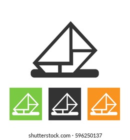 Envelope Icon in trendy flat style isolated on grey background. Mail symbol for your web site design, logo, app, UI. Vector illustration, EPS10.