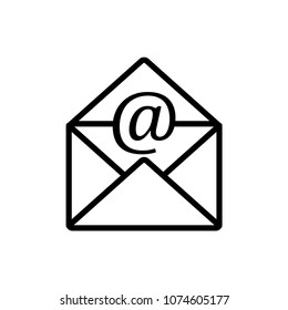 envelope icon vector