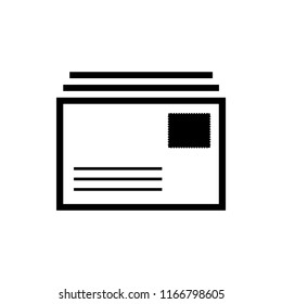 Envelope icon vector