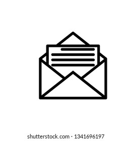 envelope icon vector