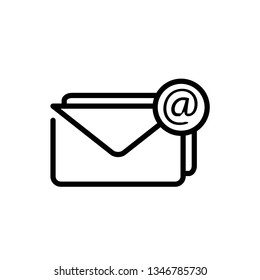 envelope icon vector