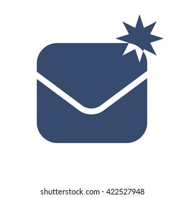 Envelope icon vector. Creation.