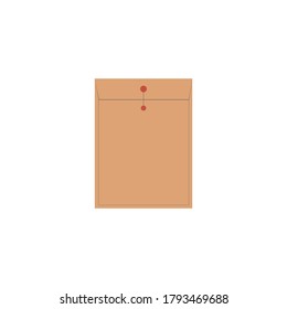Envelope icon vector design illustration background