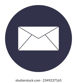 Envelope icon vector design illustration background