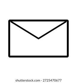 Ilustração de design de vetor de ícone de envelope