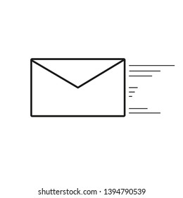 Envelope Icon Vector in Illustration