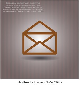 Envelope icon vector illustration