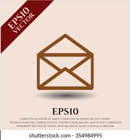 Envelope icon vector illustration