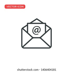 Envelope Icon Vector Illustration Design