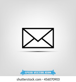 Envelope icon vector illustration EPS 10.
