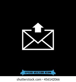 Envelope icon vector illustration EPS 10.