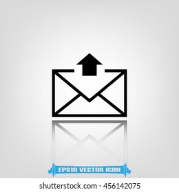 Envelope icon vector illustration EPS 10.