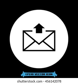 Envelope icon vector illustration EPS 10.