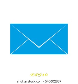 envelope, icon, vector illustration EPS 10