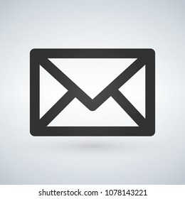 envelope icon. vector illustration isolated on modern background. Linear design.