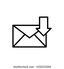Envelope Icon Vector Illustration Logo Template