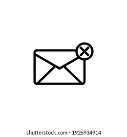 Envelope icon vector illustration logo template for many purpose. Isolated on white background.