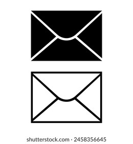 Envelope icon vector illustration. Mail icon.