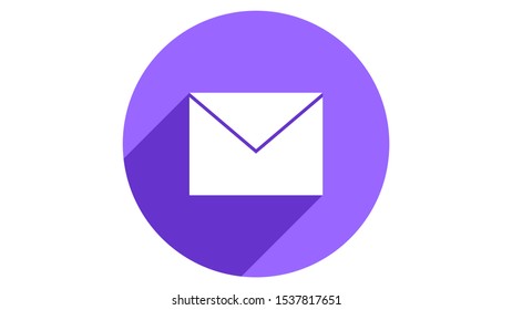 Envelope icon vector. Mail icon illustration