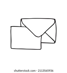 Envelope icon vector. Mail illustration sign. Letter symbol. Post logo.