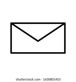 Envelope icon vector sign and symbol on trendy design