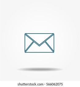 Envelope Icon, vector signs