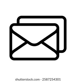 Envelope Icon Vector Symbol Design Illustration