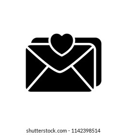 envelope icon vector template