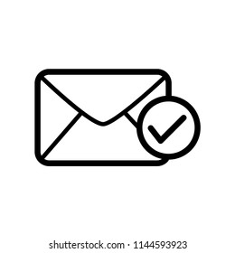 envelope icon vector template