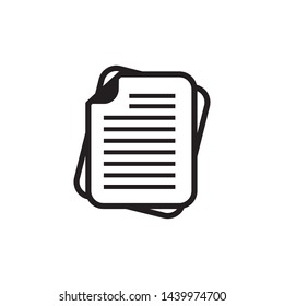envelope icon vector template illustration