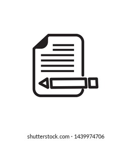 envelope icon vector template illustration