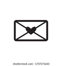 Envelope Icon Vector in Trendy Flat Design
