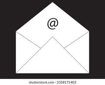 Icono de sobre,vector de icono de EMail para web, computadora y aplicación móvil