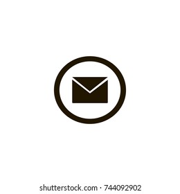 Envelope Iconicon. flat design