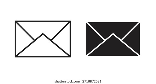 Envelope icons sign vectors. suitable for web, app, infographic, etc