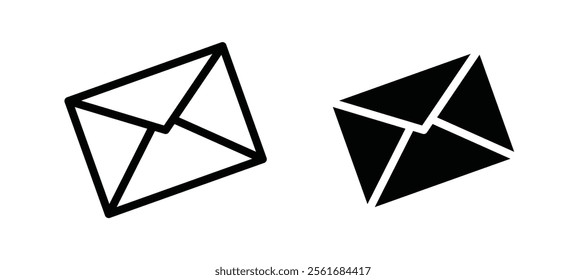 Envelope icons for web ui designs