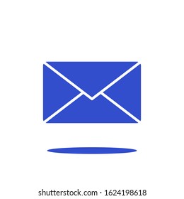 Envelope illustration for send letter, send email, message email, email address in the vector format. Mail envelope illustration for website. Mail vector EPS. Mail address logo for communication.