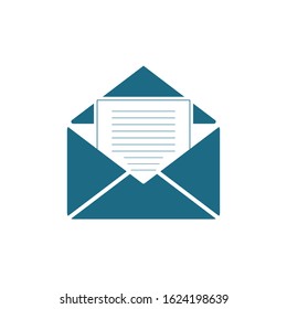 Envelope illustration for send letter, send email, message email, email address in the vector format. Mail envelope illustration for website. Mail vector EPS. Mail address logo for communication.