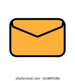 envelope illustration. Vector template for business and branding identity. icon envelope on white background