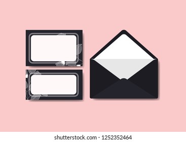 envelope with invitation card